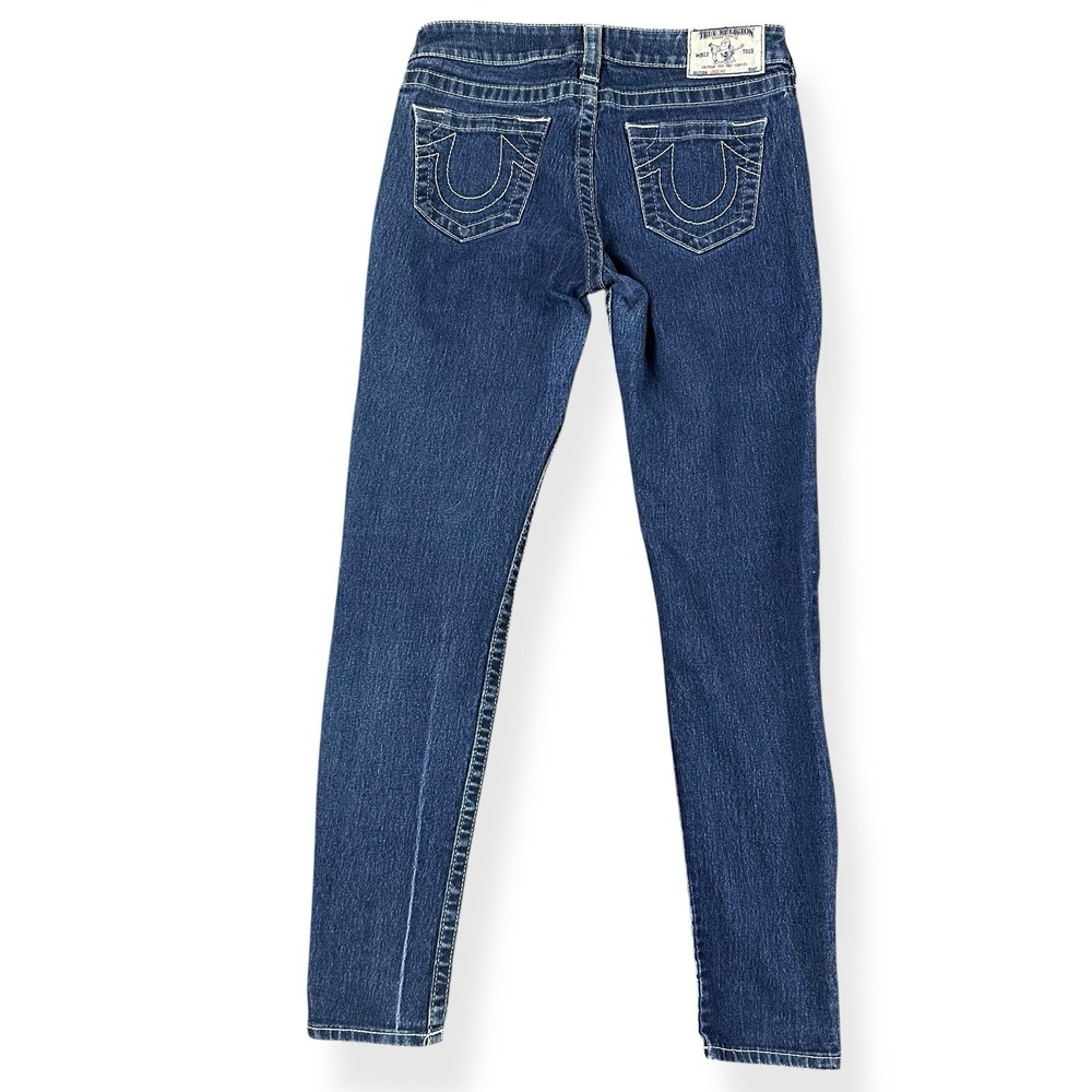 True Religion Women's 28 Legging Basic Skinny Jean All Over Natural Stretch